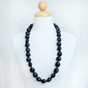 【10/25〜10/28はお休みです】【ククイ 01 ブラック】★天然★ ハワイアン フラアクセサリー 【 プレーンククイレイ 】 黒 ★ハラウ割引対象商品★5本以上で200円OFFの1780円!!!!