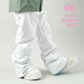 12:00までの注文・入金で当日出荷！(営業日に限る)MVL【エムヴイエル】 スノーボードウェア MV62515 レギュラーパンツ【NEWモデル スノボ スノボー スノボパンツ スノーボードパンツ スノー スキー レディース 可愛い オシャレ ニューモデル】