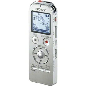 【中古】 SONY ステレオICレコーダー FMチューナー付 4GB シルバー ICD-UX533F/S