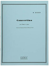 【中古】 ウィットナー ビッチ : 小協奏曲 コンチェルティーノ (ファゴット、ピアノ) ルデュック出版