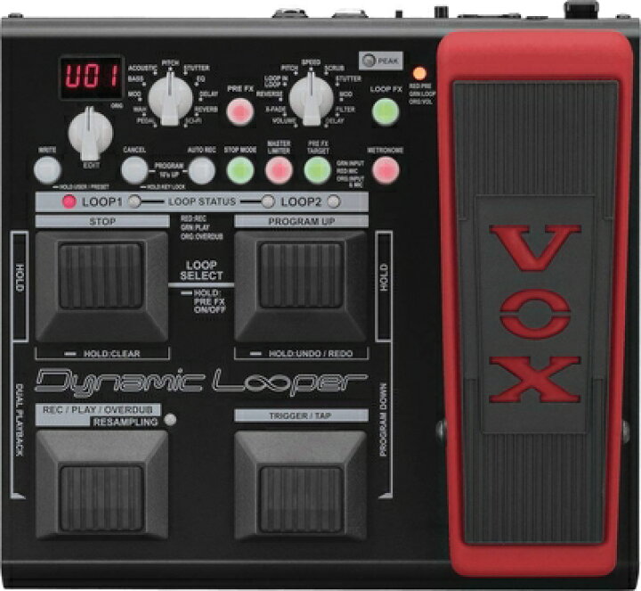 楽天市場】【中古】 VOX ヴォックス ギター用ループ・プロセッサー 