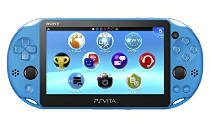 楽天市場】【中古】 PlayStation Vita Wi-Fiモデル アクア・ブルー(PCH 