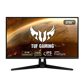 【中古】 ASUS ゲーミングモニター 4Kモニター TUF Gaming VG289Q1A 28インチ/IPS/PS4 Switch 対応/HDMI,DP/HDR10/DCI-P3 90%/FreeSync/フリッカーフリー/国内正規品