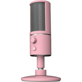【中古】 Razer Seiren X USB コンデンサーマイク ストリーミング 実況 配信 Quartz Pink ピンク 単一指向性 PC Windows10 PS5 PS4【日本品】 RZ19-02290300-R3M1
