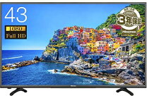 楽天市場】ハイセンス hj43k3120の通販
