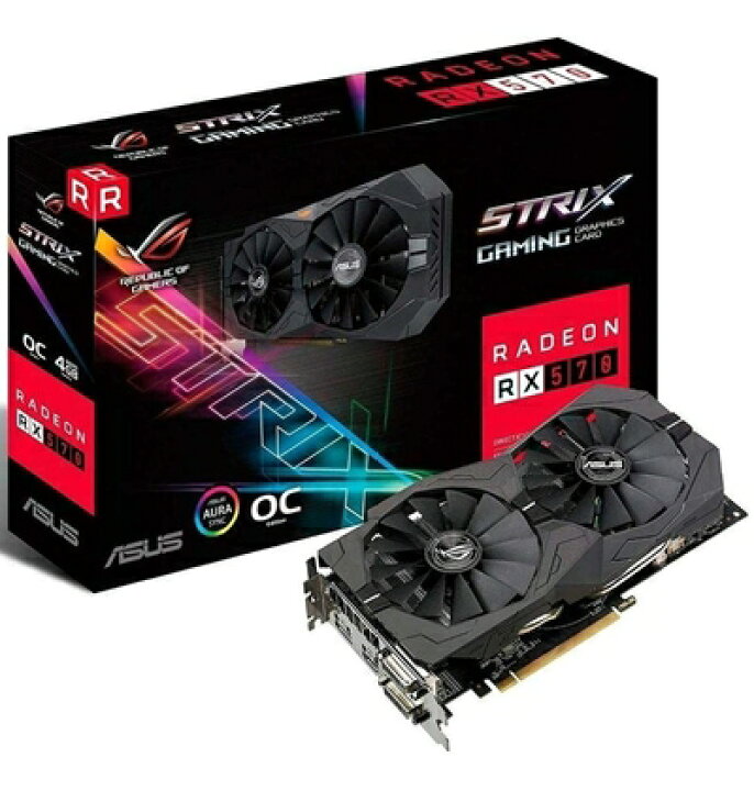 楽天市場】【中古】 ASUS グラフィックボード Strixシリーズ AMD 