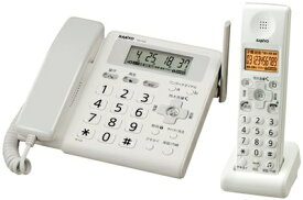 【中古】 SANYO デジタルコードレス 留守番電話機 子機1台 ミスティホワイト TEL-DJ2(W)