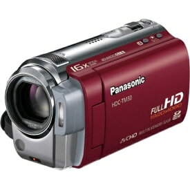 【中古】 パナソニック デジタルハイビジョンビデオカメラ クランベリーレッド HDC-TM30-R