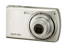 【中古】 PENTAX デジタルカメラ Optio E80 1000万画素 光学3倍ズーム 単三電池仕様 OPTIOE80