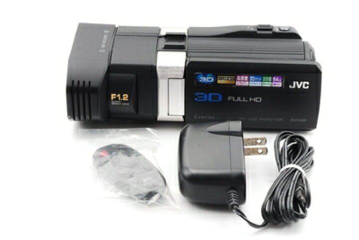 楽天市場】【中古】 JVCケンウッド JVC 3Dハイビジョンムービー  