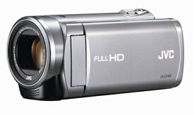 【中古】 JVCKENWOOD JVC ビデオカメラ EVERIO GZ-E220 内蔵メモリー 8GB シルバー GZ-E220-S