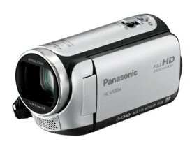 【中古】 パナソニック デジタルハイビジョンビデオカメラ 内蔵メモリー8GB シルバー HC-V100M-S