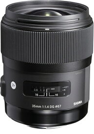 【中古】 シグマ(Sigma) SIGMA シグマ Nikon Fマウント レンズ 35mm F1.4 DG HSM 単焦点 広角 フルサイズ Art 一眼レフ 専用