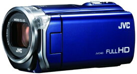 【中古】 JVCKENWOOD JVC ビデオカメラ EVERIO GZ-E565 内蔵メモリー32GB ロイヤルブルー GZ-E565-A