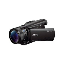 【中古】 ソニー SONY ビデオカメラ FDR-AX100 4K 光学12倍 ブラック Handycam FDR-AX100 BC