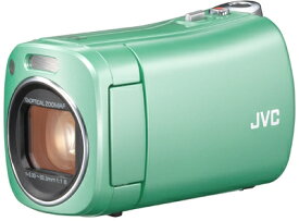 【中古】 JVCKENWOOD JVC ビデオカメラ BabyMovie 内蔵メモリー8GB グリーン GZ-N1-G