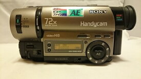 【中古】 ソニー CCD-TR290PK 8mmビデオカメラ(8mmビデオ再生機) VideoHi8 / Video8 ナイトショット