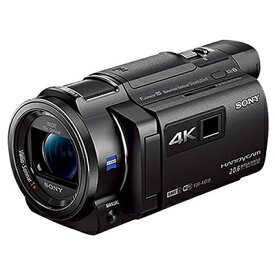 【中古】 SONY 4Kビデオカメラ Handycam FDR-AXP35 ブラック 光学10倍 FDR-AXP35-B