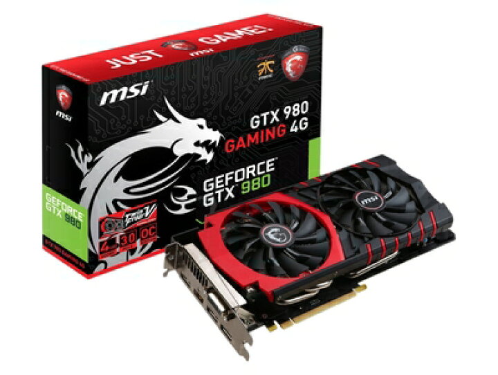 楽天市場】【中古】 MSI GeForce GTX 980搭載グラフィックボード 