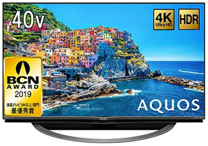 楽天市場】【中古】 シャープ 40V型 液晶 テレビ AQUOS 4T-C40AJ1 4K 