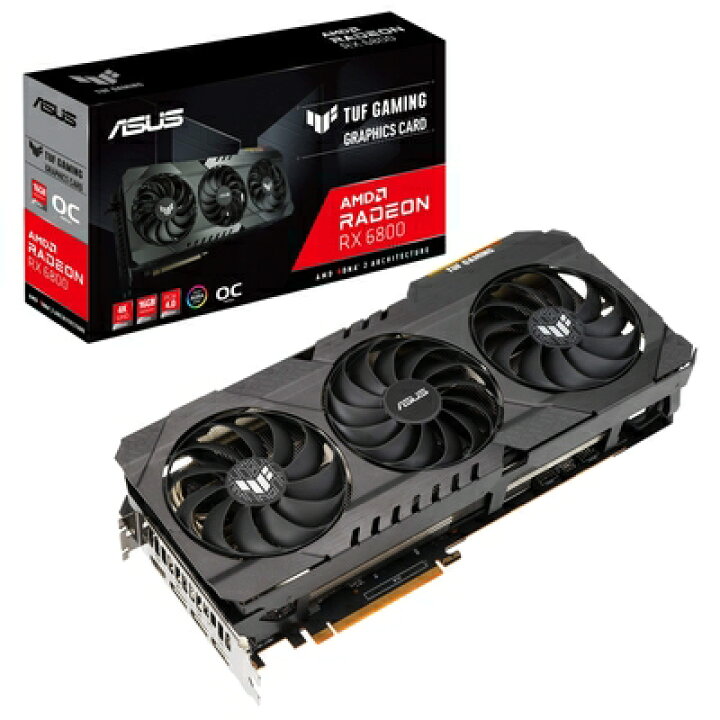 楽天市場】【中古】 ASUSTek AMD Radeon RX 6800 XT 搭載 トリプル 