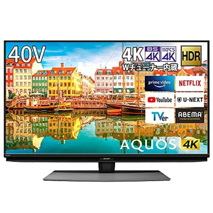 楽天市場】【中古】 シャープ 40V型 液晶 テレビ AQUOS 4T-C40CL1 4K 