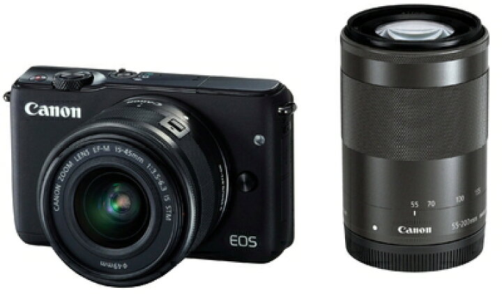 楽天市場】【中古】 Canon ミラーレス一眼カメラ EOS M10 ダブルズーム 