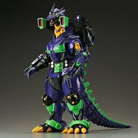 【中古】 バンダイ ゴジラ対エヴァンゲリオン 東宝30cmシリーズ 3式機龍（2002版）重武装型 エヴァ初号機イメージカラー