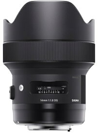 【中古】 SIGMA シグマ Sony Eマウント レンズ 14mm F1.8 DG HSM 単焦点 広角 星 フルサイズ Art ミラーレス 専用