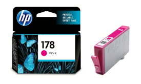 【中古】（新古品・未使用品） HP 178 純正 インクカートリッジ マゼンタ CB319HJ