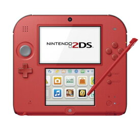【中古】（新古品・未使用品） ニンテンドー2DS レッド