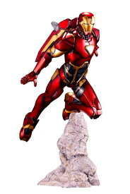 【中古】（新古品・未使用品） ARTFX PREMIER MARVEL UNIVERSE アイアンマン 1/10スケール PVC製 塗装済み簡易組立フィギュア