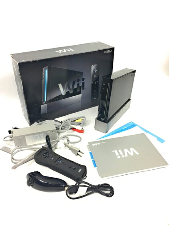 楽天市場】【中古】（新古品・未使用品） Wii本体 (クロ) (「Wii 