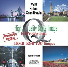 【中古】（新古品・未使用品） High Quality Digital Image Vol.8 GreatBretain / Scandinavia