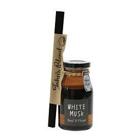 【スーパーSALE限定！500円offクーポン配布中】2個セット John's blend ジョンズブレンド リードディフューザー ホワイトムスク アップルペア 140ml