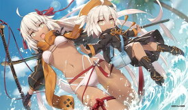 逸遊団 カードゲームプレイマット ☆『沖田オルタ(水着)/illust：我美蘭』★ 【コミックマーケット99/C99】