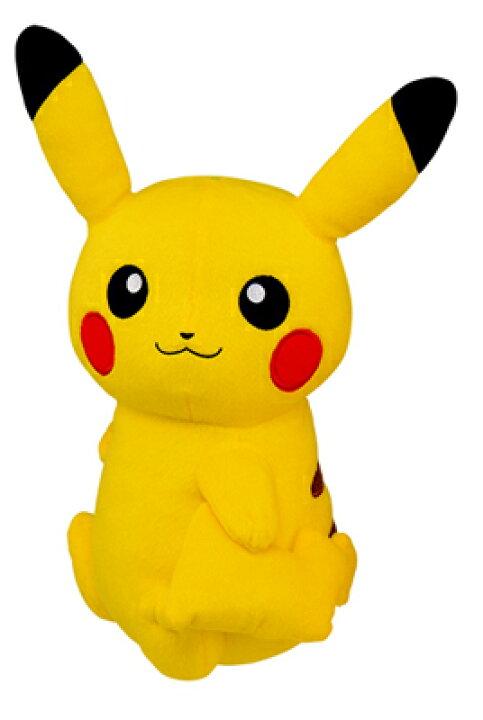 楽天市場 バンプレスト ポケットモンスター しっぽみてみて でっかいぬいぐるみ ピカチュウ ハビコロ トイ