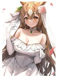 ミッドナイトブルー カードスリーブ ☆『花嫁ダイヤ/Illust：minttchocok』★ 【エアコミトレ】