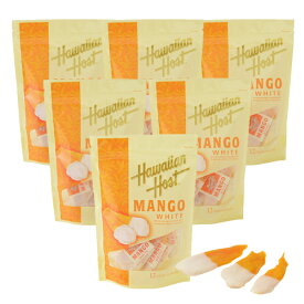 【ハワイアンホースト公式店】ドライマンゴーホワイトチョコレート(12袋)6セット｜ハワイ　お土産