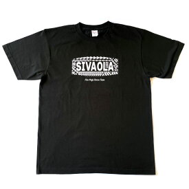 【メール便対応】SivaOla メンズ Tシャツ 半袖（S/M/L/XL） 黒 ブラック プリント ハワイアンズ オリジナル