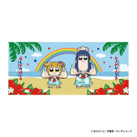 ポプテピピック × ハワイアンズ コラボ 《ワイハピピック》フェイスタオル 1種 (1枚)