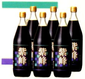 紫峰醤油(しょうゆ) 1L 6本 贈答セット