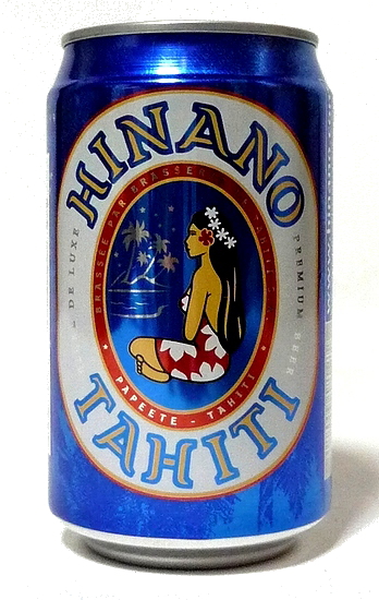 地上最後の楽園タヒチのビール ヒナノビール HINANO 驚きの値段 330ml 缶 24入 ケース デポー