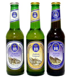 【ドイツビール】ホフブロイ　3種6本　飲み比べ　330ml