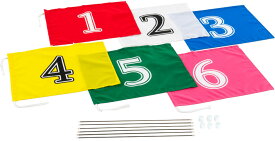 【11/11 2時までMAX1万円OFFクーポン＆Pアップ】 エバニュー EVERNEW 等賞旗6DX2 体育 授業 体育授業 体つくり 部活 運動 等賞旗 EKA376