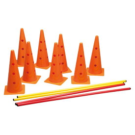 【11/11 2時までMAX1万円OFFクーポン＆Pアップ】 エバニュー Evernew 【メーカー直送品】 マウンテンポール運動遊ビセット 学校体育 体育 部活 授業 クラブ チーム 体つくり 運動遊び セット 跳ぶ くぐる ポールセット ETE140