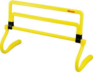 【10/30はポイント10倍】 ミカサ MIKASA ミニハードル 4段階調節 黄 イエロー トレーニング 腿上げ 陸トレ 陸上 サッカー 体育 グラウンド備品 練習 野球 ハードル ミニ トレーニング用 MH
