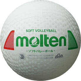 【5/30はポイントアップ実施！】 モルテン Molten バレーボール ソフトバレーボール 検定球 白赤緑 S3Y1200WX