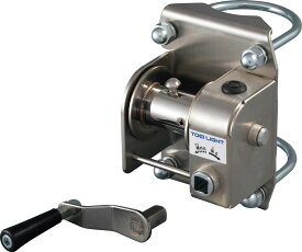 【11/11 2時までMAX1万円OFFクーポン＆Pアップ】 トーエイライト TOEI LIGHT ステンレスネット巻 凹型 逆転防止機能付 バレー・テニス支柱76mm用 球技 ネット巻き取り器 備品 部活 クラブ活動 体育器具 学校 練習 試合 大会 B2985