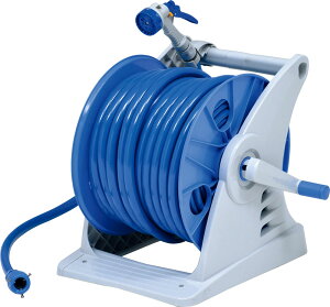 【10/30はポイント10倍】 トーエイライト TOEI LIGHT ホースリール GR50GNF 巻き取り 学校 体育 授業 器具 施設 グランド 球技 部活 クラブ サークル チーム 散水 熱中症対策 グランド整備 ノズル付